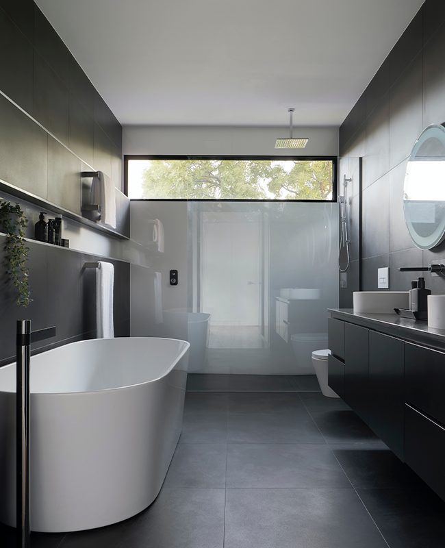 Modern interior finish